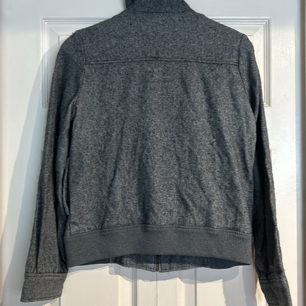 Wool Jacket High Collar Military Style - Picture 7 of 7
